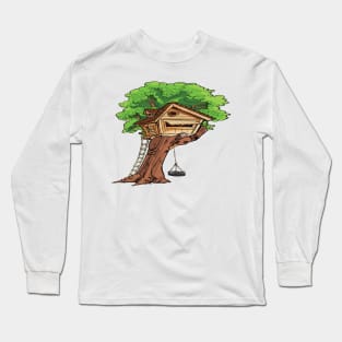 Hand tree house Long Sleeve T-Shirt